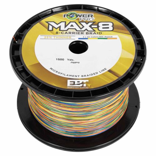Power Pro Max 8 Braided Line 4 - Color - Dogfish Tackle & Marine