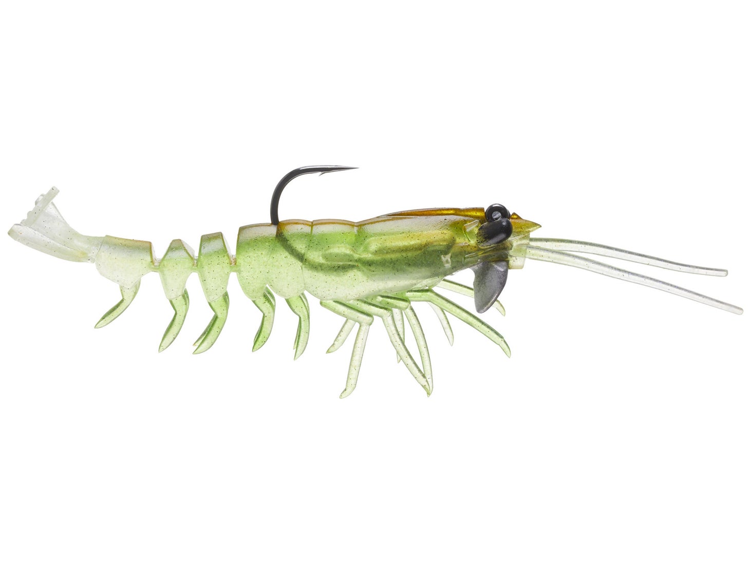 Savage Gear 3D Shrimp RTF - Avocado - 3.5in
