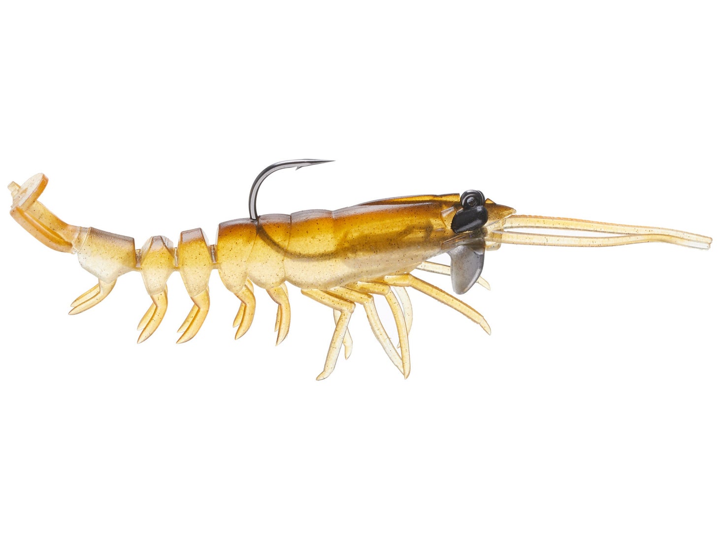 Savage Gear 3D Shrimp RTF - Grass - 3.5in