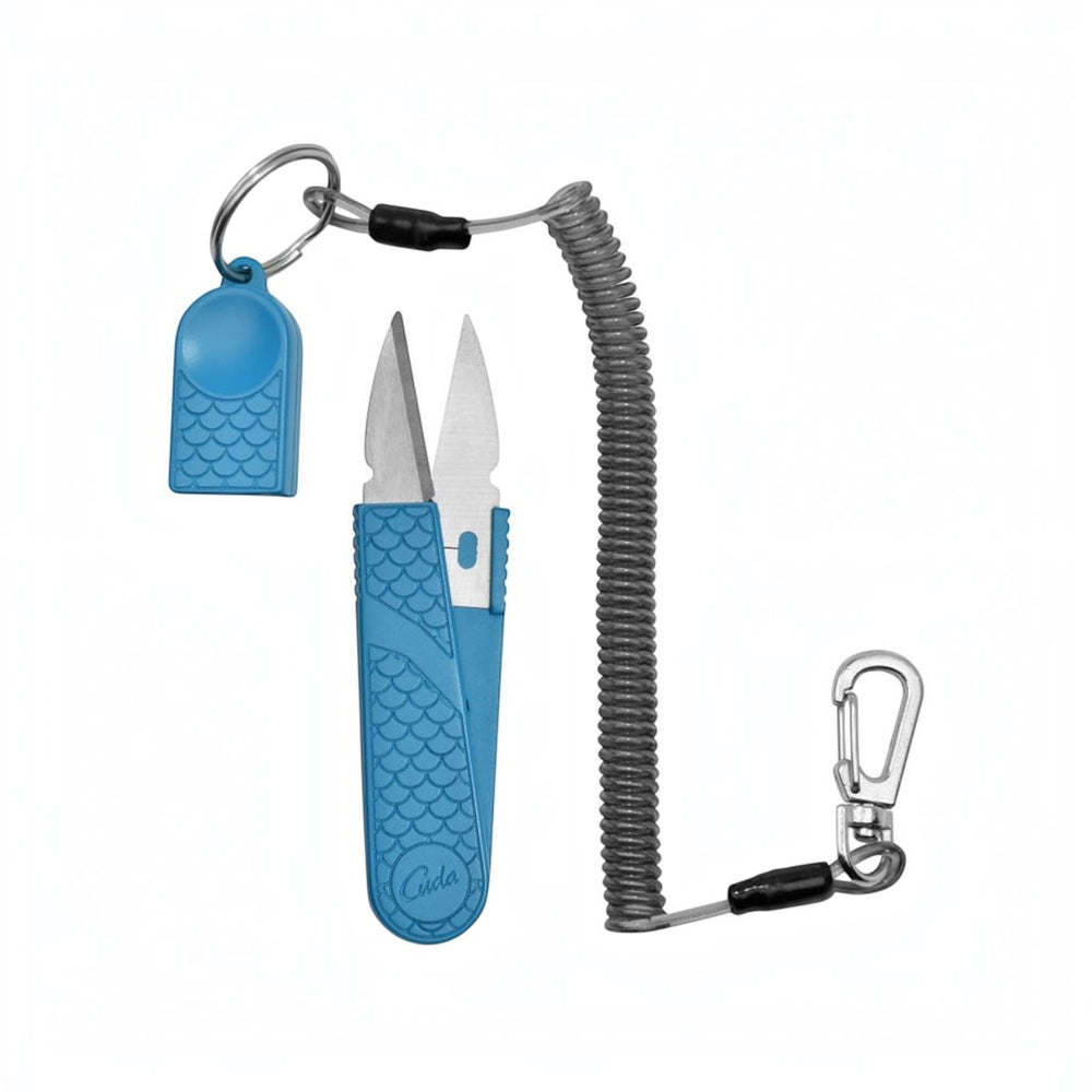 Cuda Titanium Bonded Braid Nippers with Lanyard *
