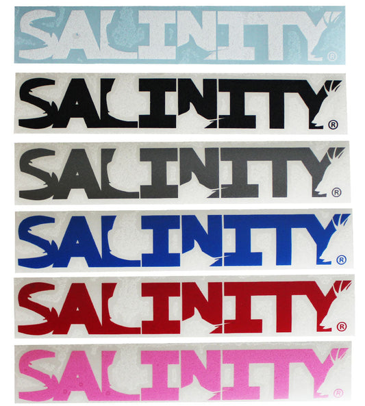 Salinity Vinyl Sticker