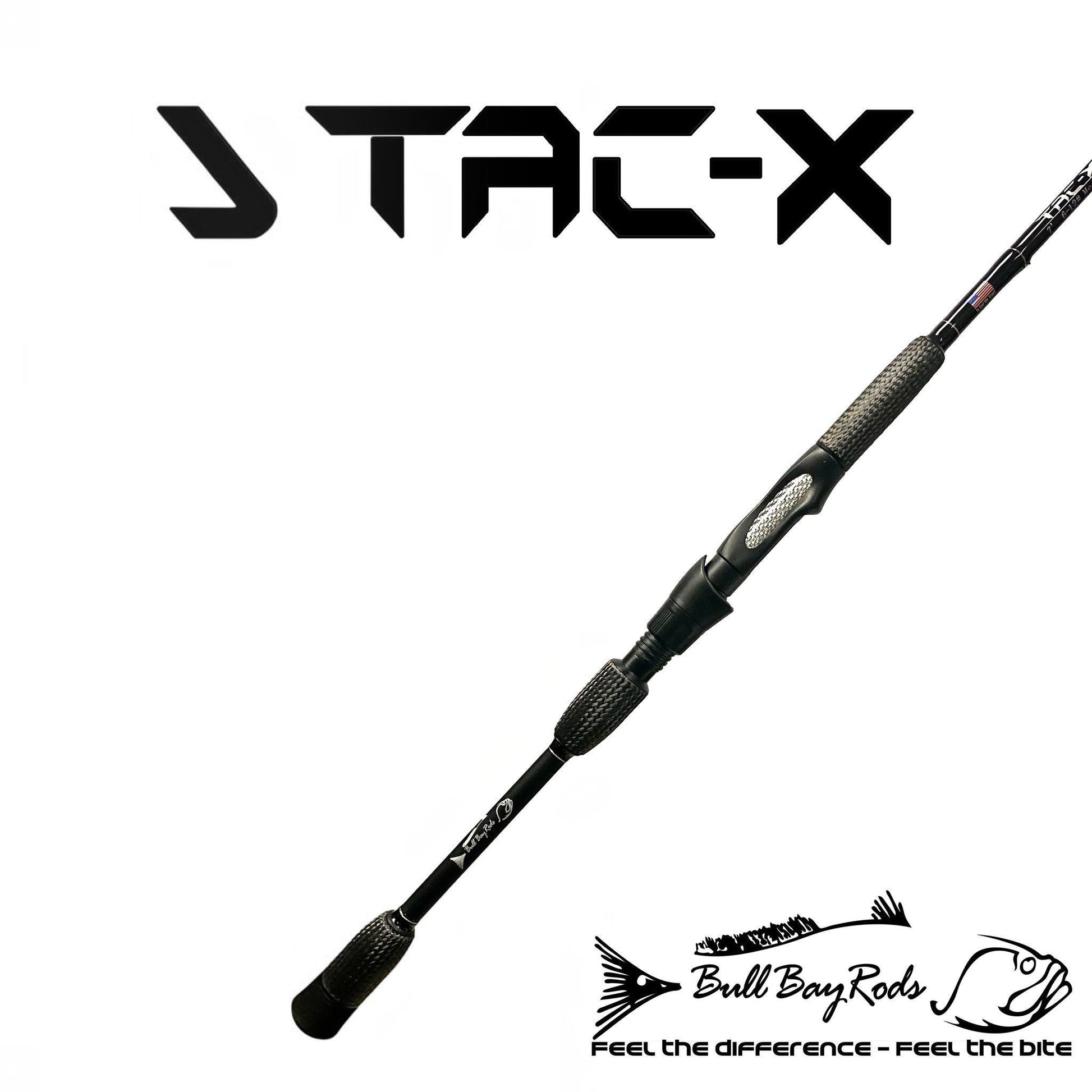 Bull Bay Tac X Carbon spinning Rods - Dogfish Tackle & Marine