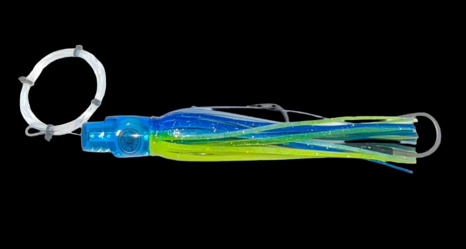 DF Zacatak Thunderstruck Pre-Rigged Trolling Lure Small / Purple / Black Abalone
