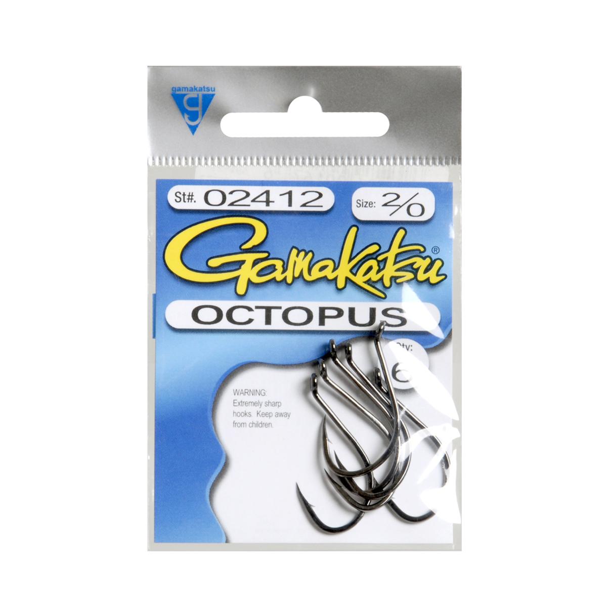 GAMAKATSU Octopus Hooks  1/0 2/0 3/0 4/0 5/0 6/0 7/0 8/0 9/0 10/0