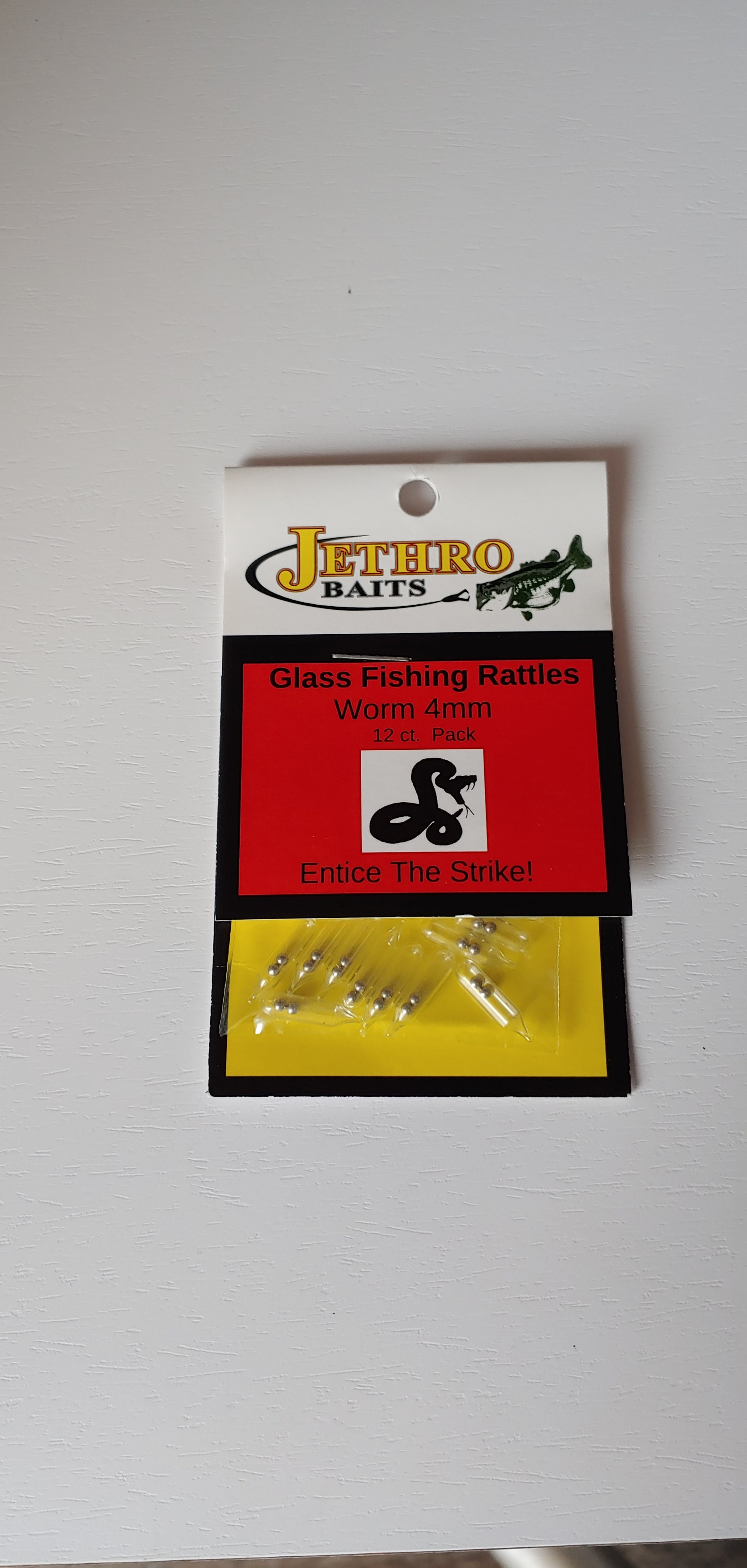Jethro Baits Glass Fishing Rattles - Dogfish Tackle & Marine