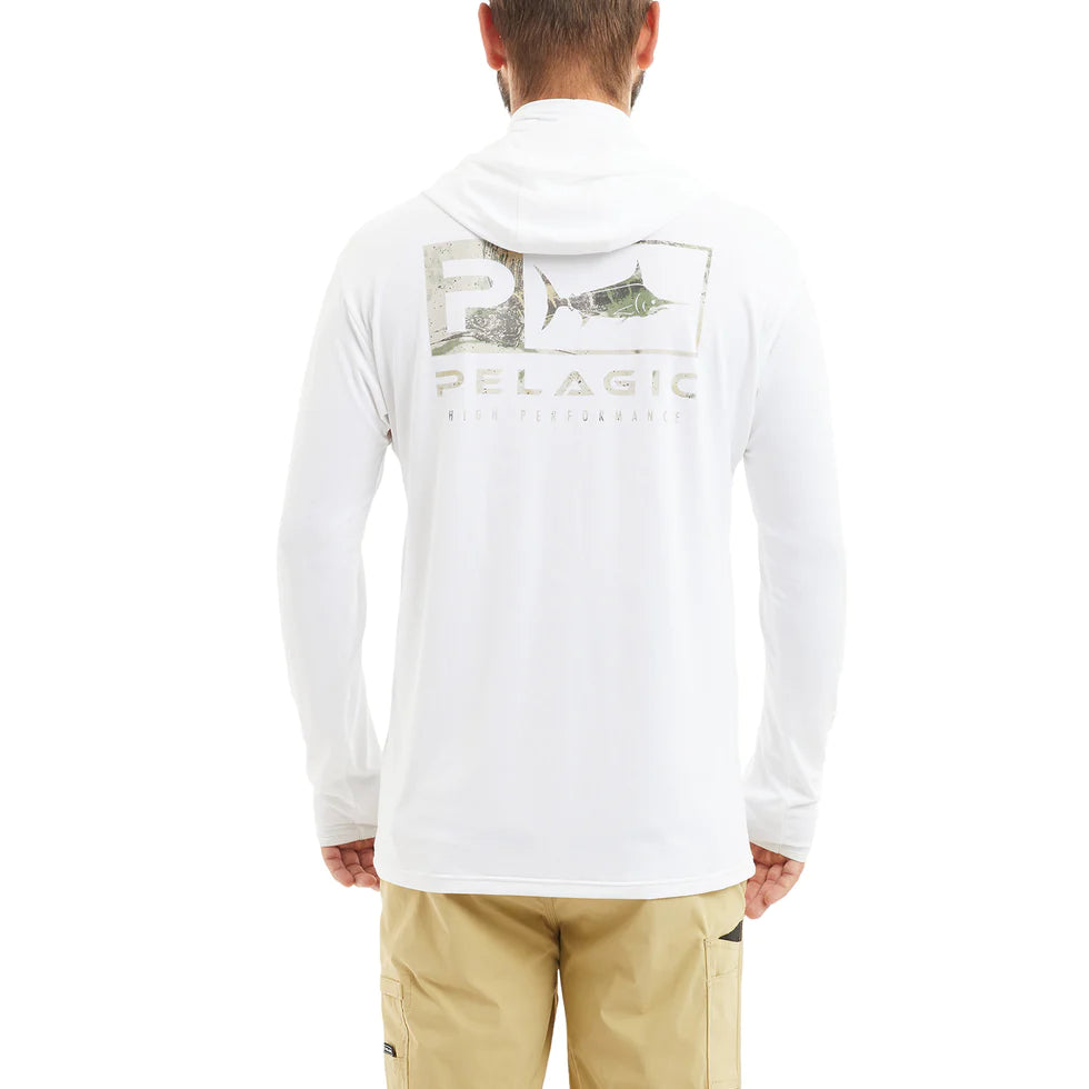 Pelagic Defcon Icon Hooded Fishing Shirt - Dogfish Tackle & Marine