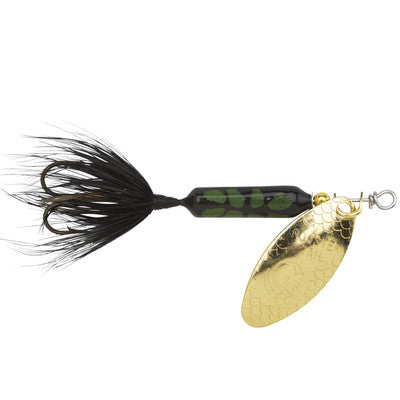 Yakima Worden's Original Rooster Tail Spinners Yellow Coachdog