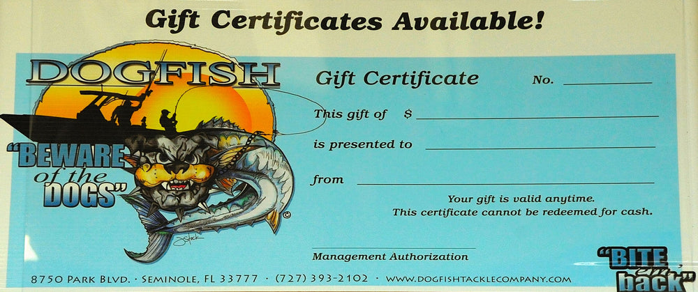 Gift Card For Online And In-Store Purchases