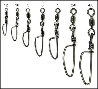 Krok Stainless Steel Snap Swivels - Dogfish Tackle & Marine