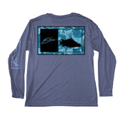 Kscott Hog Camo Longsleeve - Antic Navy - Dogfish Tackle & Marine