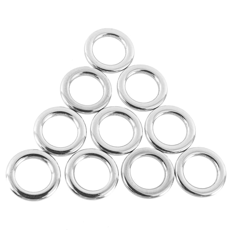 R&R Stainless Steel Kite Rings
