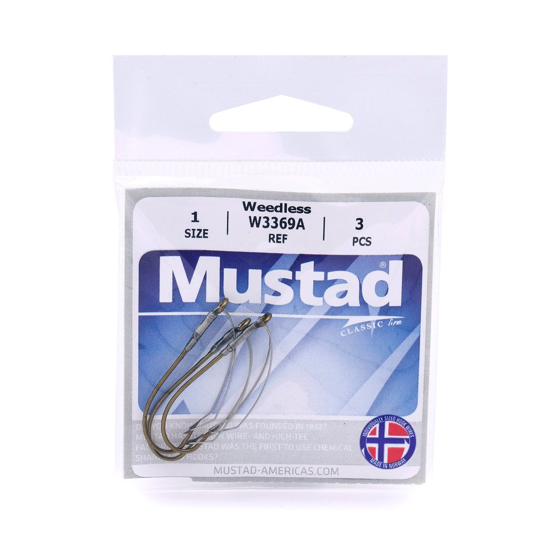Weedless Sproat - Mustad - 1/0