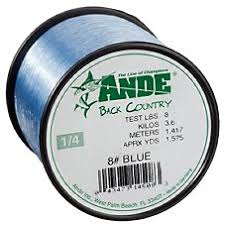 Ande Back Country Blue Monofilament - Dogfish Tackle & Marine