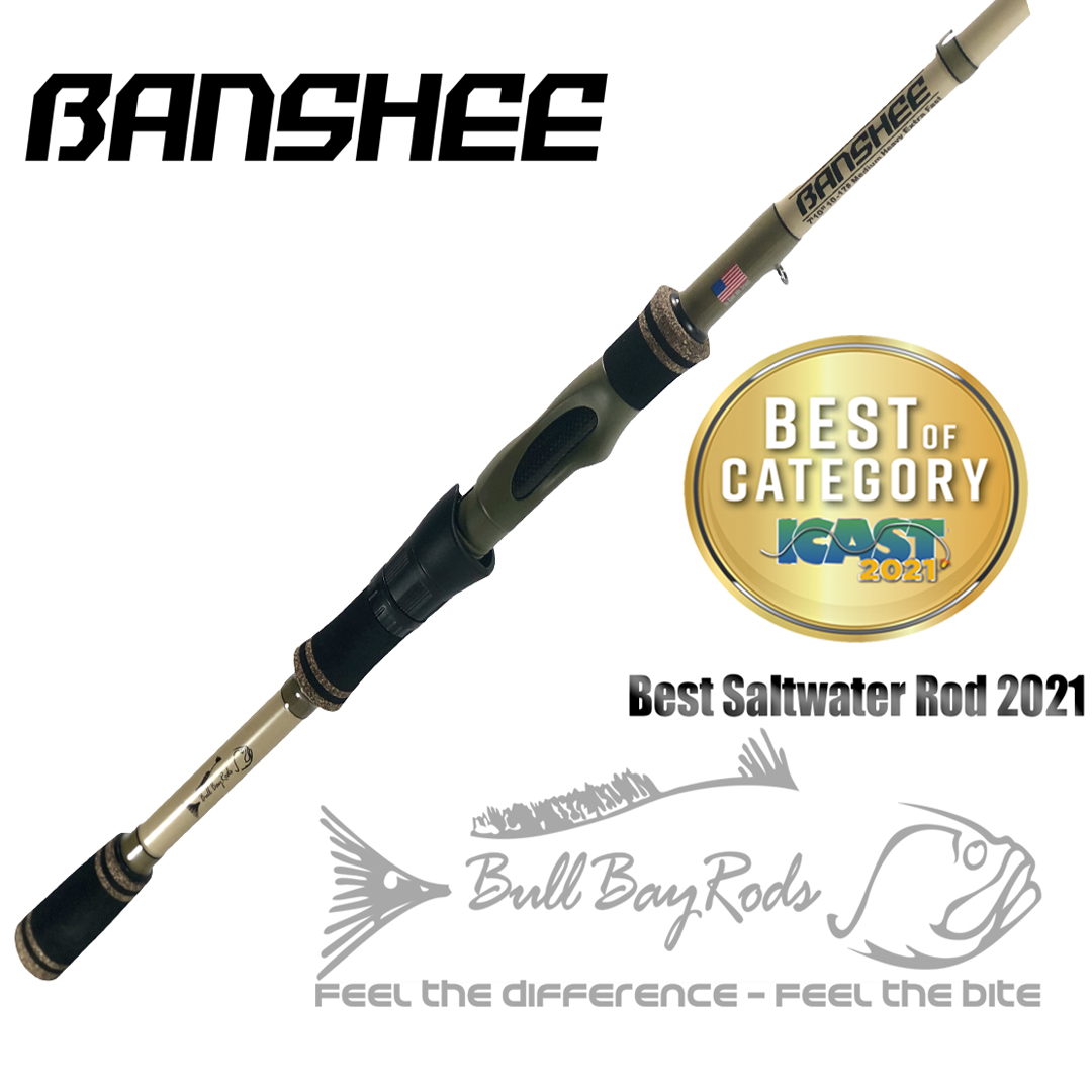 Bull Bay Banshee Spinning Rods– Dogfish Tackle & Marine