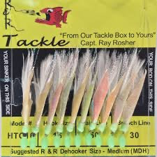 R&R Tackle 10 Hook Glow Sabiki - Dogfish Tackle & Marine
