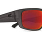 Kaenon Burnet FC Polarized Glasses Graphite/Ultra Grey Red Mirror - Dogfish Tackle & Marine