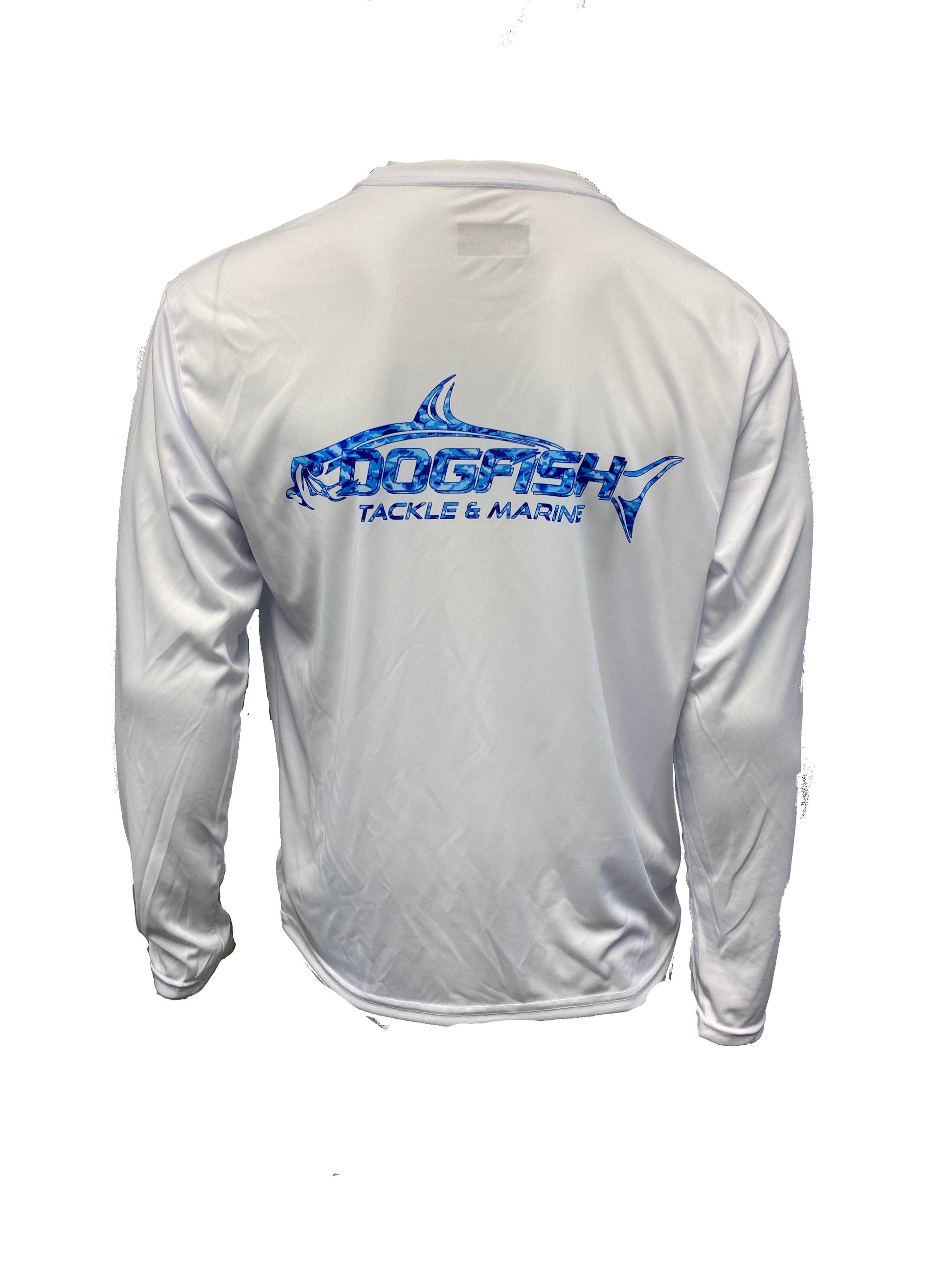Dogfish Blue Water Camo L/S Performance Shirt - Dogfish Tackle & Marine