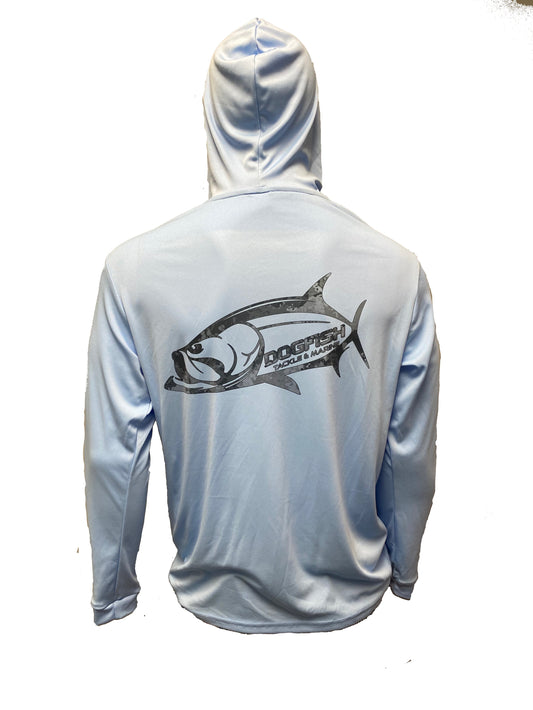 DF Caught You Lookin Performance Hoody. - Dogfish Tackle & Marine