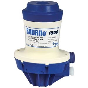 Shurflo 1500 gph live well pump - Dogfish Tackle & Marine