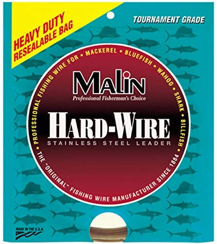 Malin Single Strand Stainless Steel Leader
