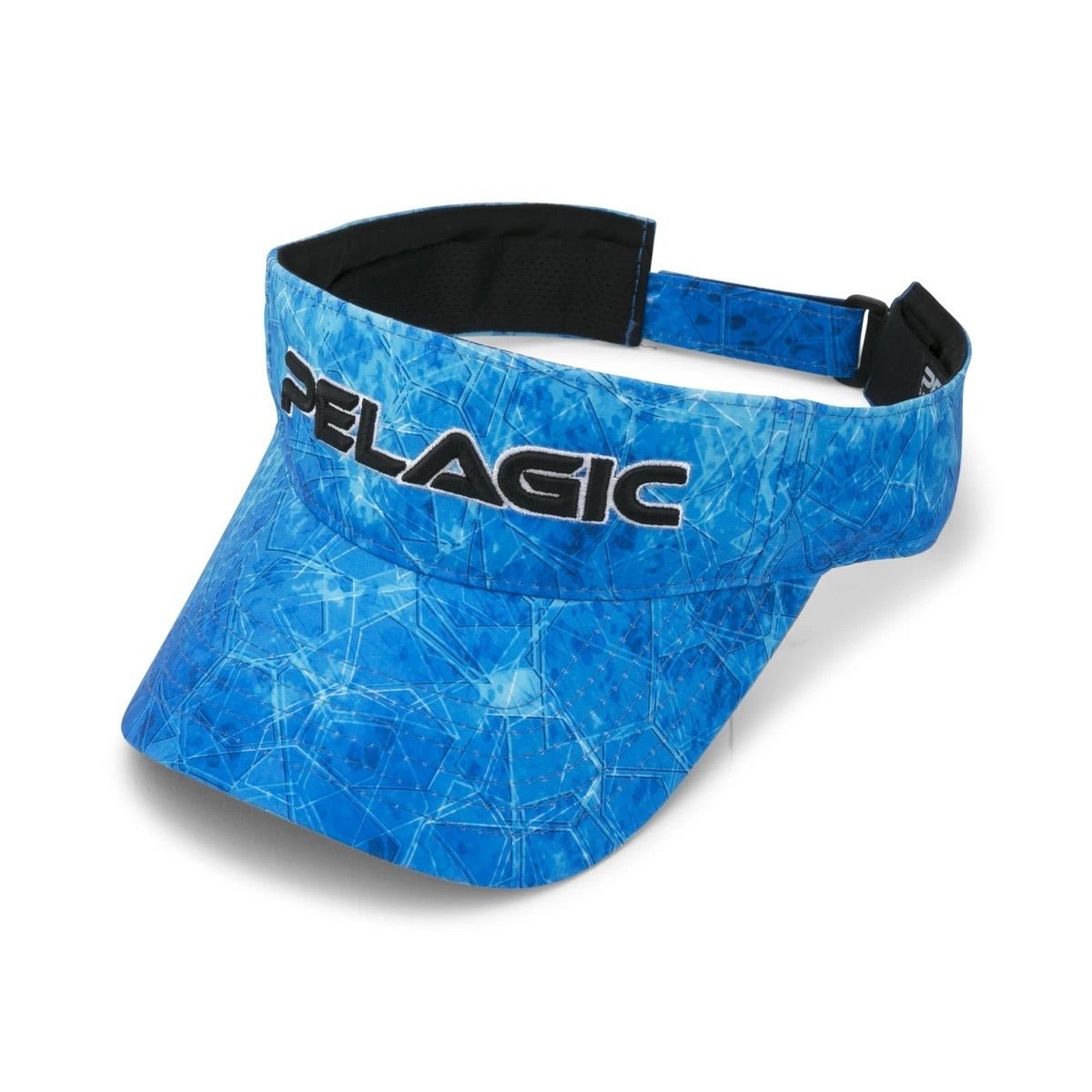 Pelagic Performance Visor-Dorado Hex Blue - Dogfish Tackle & Marine