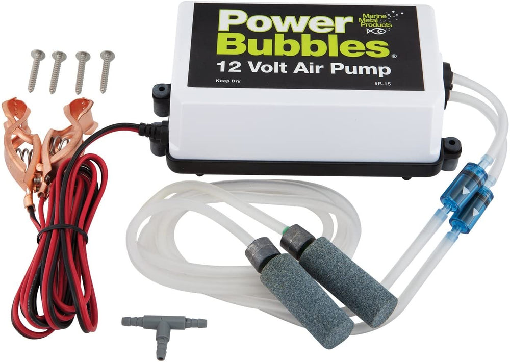 Marine Metal Power Bubbles 12 Volt DC Aeration System