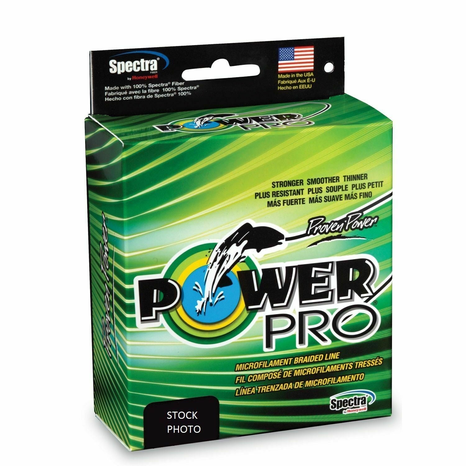 spectra power pro braided fishing line 40lb / Green Get hooked on the PowerPro advantage Power Pro Spectra Braided Fishing
