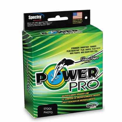 Power Pro Micro Filament Braid Fishing Line, Moss Green, 150 yrd, 8 lbs