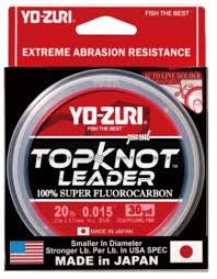 Yo-Zuri Top Knot Fluorocarbon 30 YD - Dogfish Tackle & Marine