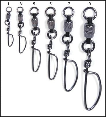Billfisher Stainless Steel Ball Bearing Snap Swivels - Dogfish Tackle & Marine