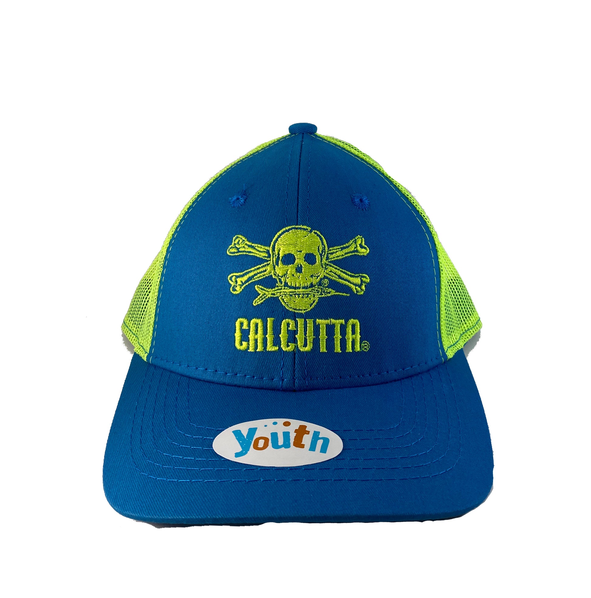 Calcutta Skull & Crossbones Kids Hat - Dogfish Tackle & Marine