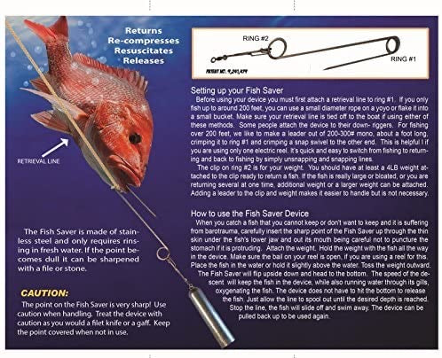 Diamond Fish Saver Descending Device - Dogfish Tackle & Marine