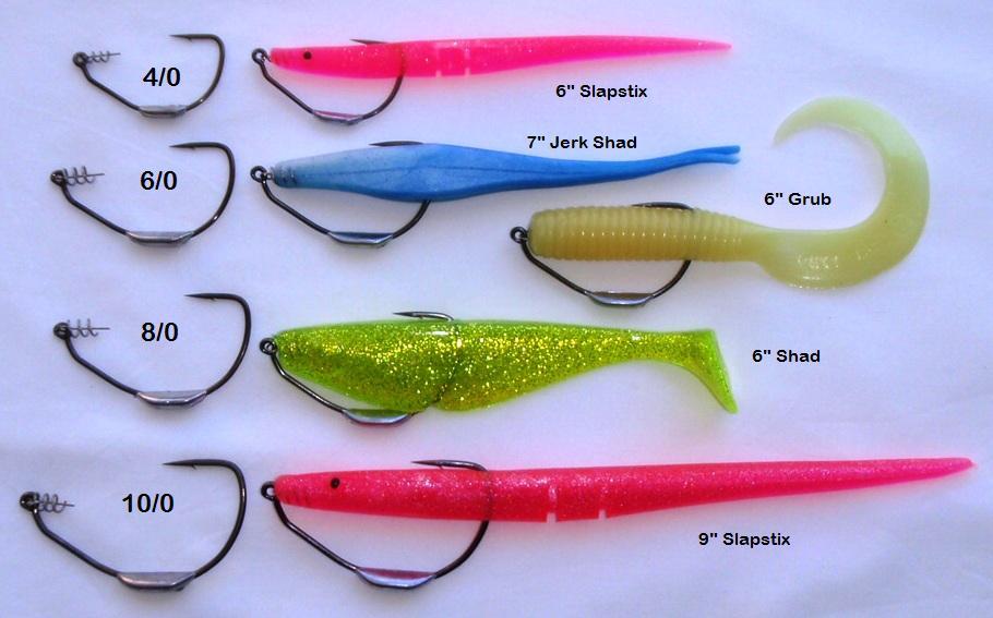 Owner Twistlock Hook (4x Strong) 3/0 - Lure Fishing for Bass