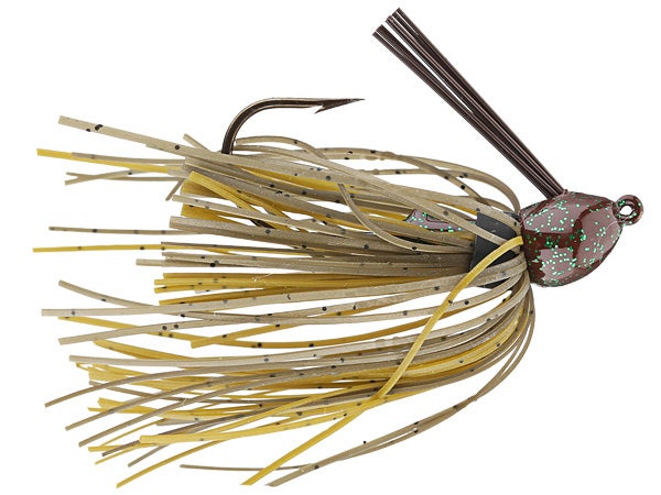 cutter bug fishing lure Strike King Bitsy Bug Mini Jig 1/8oz Green Crawfish