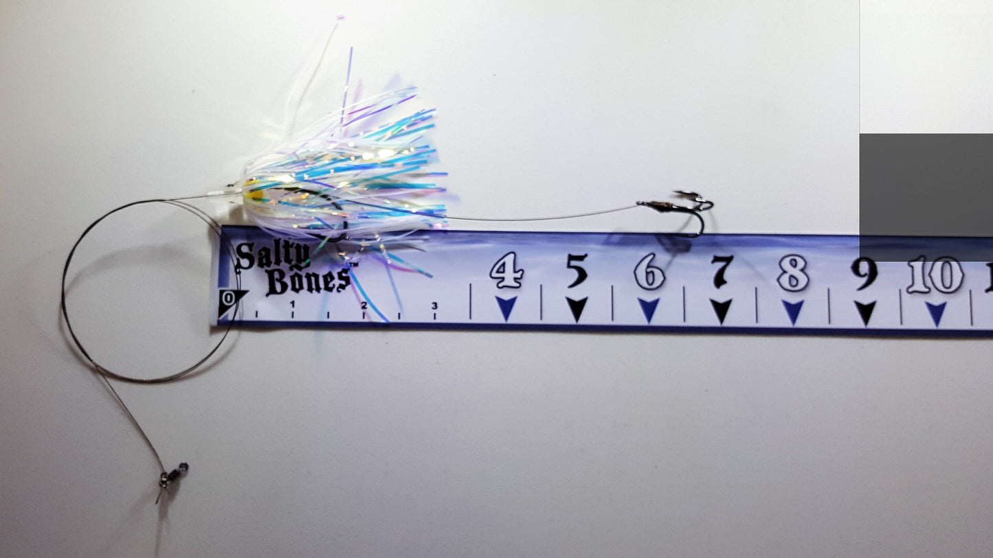 DF Custom Kingfish Rigs - Single Skirted - Wire or Cable - Dogfish Tackle & Marine