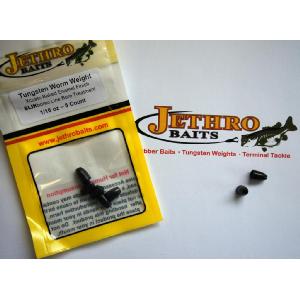 Jethro Baits - Tungsten Worm Weights / Flippin Weights - Dogfish Tackle & Marine