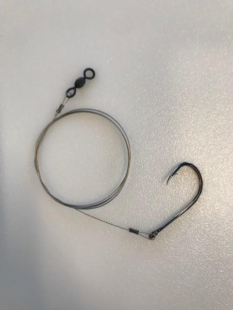 DF Pre Made Small Single Hook Shark Rig | Dogfish Tackle & Marine