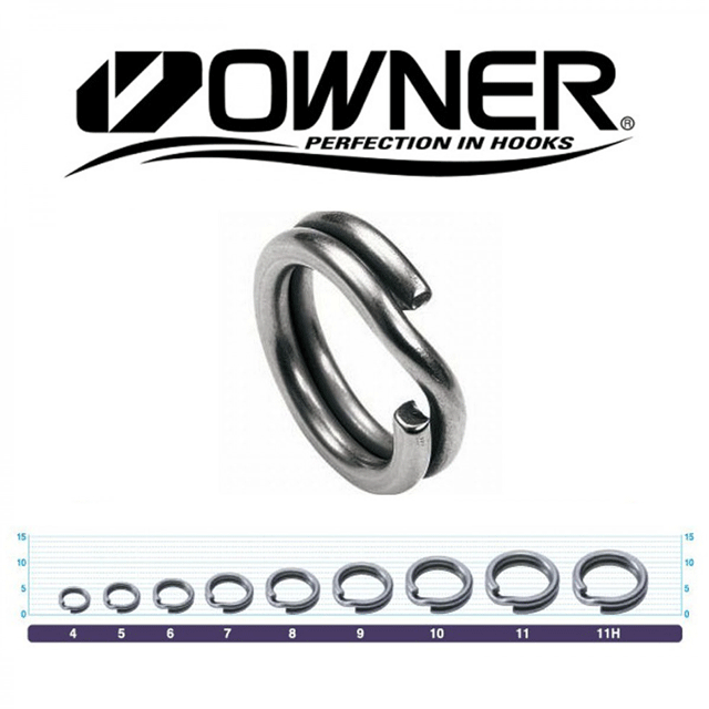Owner Hyper Wire Split Rings - Dogfish Tackle & Marine